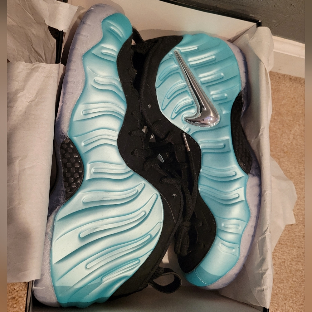 Black and Blue Nike Sneakers
